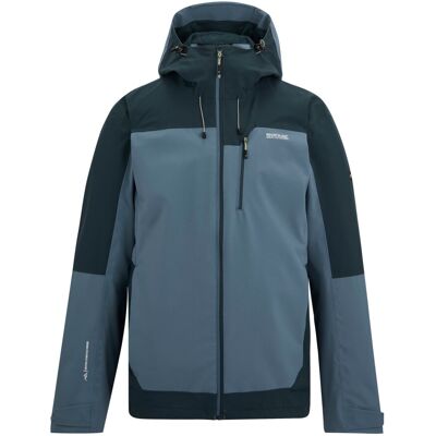 (M, China Blue/Night Sky) Regatta Mens Highton IV Stretch Waterproof Jacket (M, China Blue/Night Sky) Regatta Mens Highton IV Stretch Waterproof Jacket