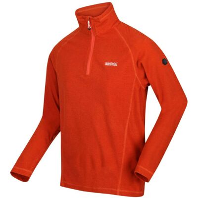 (L, Rusty Orange) Regatta Great Outdoors Mens Montes Funnel Neck Fleece Jumper (L, Rusty Orange) Regatta Great Outdoors Mens Montes Funnel Neck Fleece Jumper