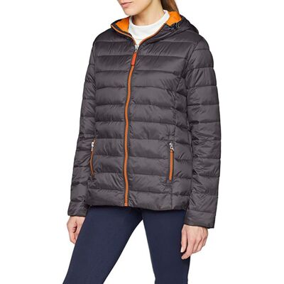 (2XL, Grey/Orange) Result Urban Mens Snowbird Hooded Jacket (2XL, Grey/Orange) Result Urban Mens Snowbird Hooded Jacket