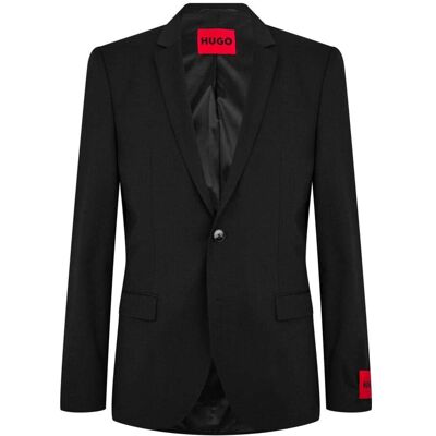(38R, Black) Hugo Boss Mens Arti Slim Blazer (38R, Black) Hugo Boss Mens Arti Slim Blazer