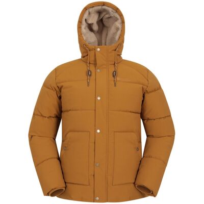 (S, Orange) Mountain Warehouse Mens Manta Padded Jacket (S, Orange) Mountain Warehouse Mens Manta Padded Jacket