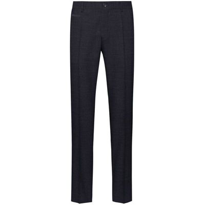 (34L, Navy) Hugo Boss Mens Genius Tailored Suit Trousers (34L, Navy) Hugo Boss Mens Genius Tailored Suit Trousers