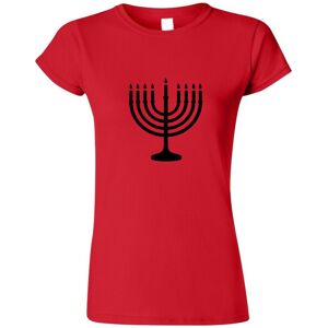 Gildan (Red, M) Jewish Judism Festival Celebration Hanukkah Ladies Women T Shirt Tee To Gildan (Red, M) Jewish Judism Festival Celebration Hanukkah Ladies Women T Shirt Tee To