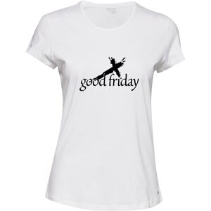 Gildan (White, M) Easter Good Friday Unique Jesus Christian God Cross Ladies Women T Sh Gildan (White, M) Easter Good Friday Unique Jesus Christian God Cross Ladies Women T Sh