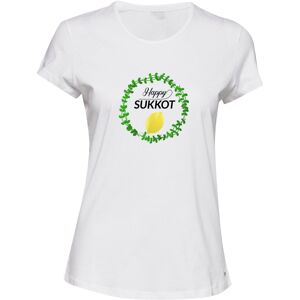Gildan (L) Jewish Happy Sukkot Sukkoth Holiday White Ladies Women T Shirt Tee Top Femal Gildan (L) Jewish Happy Sukkot Sukkoth Holiday White Ladies Women T Shirt Tee Top Femal