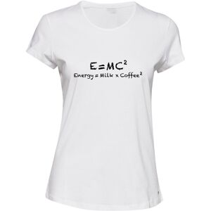 Gildan (2XL) E=mc2 Energy Milk Coffee Funny Einstein Ladies Womens White T-Shirt Tee To Gildan (2XL) E=mc2 Energy Milk Coffee Funny Einstein Ladies Womens White T-Shirt Tee To