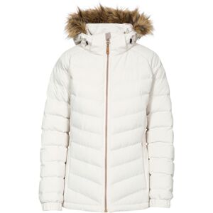 (18, Vanilla) Trespass Womens Padded Hooded Casual Jacket Nadina (18, Vanilla) Trespass Womens Padded Hooded Casual Jacket Nadina