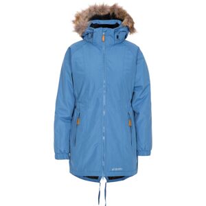 (6, Denim Blue) Trespass Womens Parka Jacket Waterproof Celebrity (6, Denim Blue) Trespass Womens Parka Jacket Waterproof Celebrity