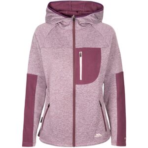 (8, Damson Tone Marl) Trespass Womans Fleece Jacket Full Zip Trullo (8, Damson Tone Marl) Trespass Womans Fleece Jacket Full Zip Trullo