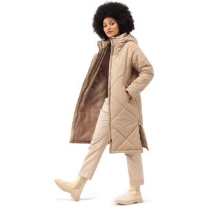 (20, Barleycorn) Regatta Womens Cambrie Quilted Warm Winter Long Padded Jacket C (20, Barleycorn) Regatta Womens Cambrie Quilted Warm Winter Long Padded Jacket C