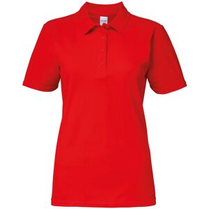 (XL, Red) Gildan Softstyle Womens/Ladies Short Sleeve Double Pique Polo Shirt (XL, Red) Gildan Softstyle Womens/Ladies Short Sleeve Double Pique Polo Shirt