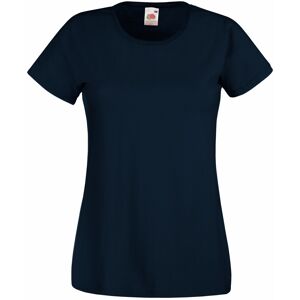 (L, Deep Navy) Fruit Of The Loom Ladies/Womens Lady-Fit Valueweight Short Sleeve (L, Deep Navy) Fruit Of The Loom Ladies/Womens Lady-Fit Valueweight Short Sleeve