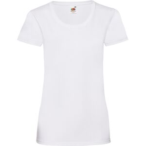 (2XL, White) Fruit Of The Loom Ladies/Womens Lady-Fit Valueweight Short Sleeve T (2XL, White) Fruit Of The Loom Ladies/Womens Lady-Fit Valueweight Short Sleeve T