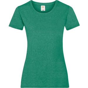 (M, Retro Heather Green) Fruit Of The Loom Ladies/Womens Lady-Fit Valueweight Sh (M, Retro Heather Green) Fruit Of The Loom Ladies/Womens Lady-Fit Valueweight Sh