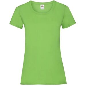 (XL, Lime) Fruit Of The Loom Ladies/Womens Lady-Fit Valueweight Short Sleeve T-S (XL, Lime) Fruit Of The Loom Ladies/Womens Lady-Fit Valueweight Short Sleeve T-S