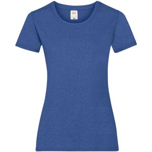 (L, Retro Heather Royal) Fruit Of The Loom Ladies/Womens Lady-Fit Valueweight Sh (L, Retro Heather Royal) Fruit Of The Loom Ladies/Womens Lady-Fit Valueweight Sh