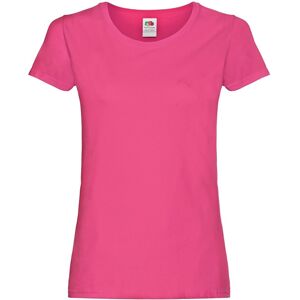 (L, Fuchsia) Fruit Of The Loom Womens/Ladies Short Sleeve Lady-Fit Original T-Sh (L, Fuchsia) Fruit Of The Loom Womens/Ladies Short Sleeve Lady-Fit Original T-Sh