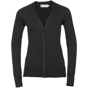Russell Collection Ladies/Womens V-neck Knitted Cardigan Russell Collection Ladies/Womens V-neck Knitted Cardigan