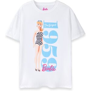(X-Large) Barbie Short Sleeved T-Shirt (Womens White) (X-Large) Barbie Short Sleeved T-Shirt (Womens White)