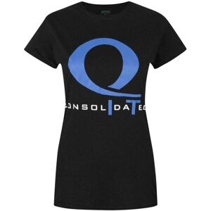 (Large) DC Comics Short Sleeved T-Shirt (Womens Black) (Large) DC Comics Short Sleeved T-Shirt (Womens Black)