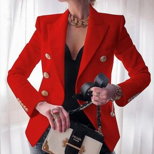 Unbranded (red, XXL) Ladies Blazer Woman 2023 Work Suit Women's Jacket Office Lady Formal Unbranded (red, XXL) Ladies Blazer Woman 2023 Work Suit Women's Jacket Office Lady Formal