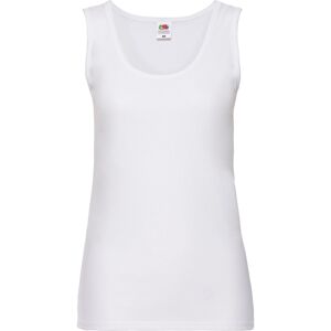 (18 UK, White) Fruit of the Loom Womens/Ladies Valueweight Lady Fit Vest Top (18 UK, White) Fruit of the Loom Womens/Ladies Valueweight Lady Fit Vest Top
