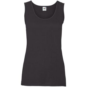 (8 UK, Black) Fruit of the Loom Womens/Ladies Valueweight Lady Fit Vest Top (8 UK, Black) Fruit of the Loom Womens/Ladies Valueweight Lady Fit Vest Top