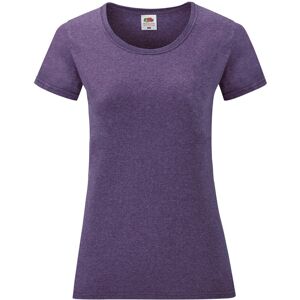 (14 UK, Purple) Fruit of the Loom Womens/Ladies Valueweight Heather Lady Fit T-S (14 UK, Purple) Fruit of the Loom Womens/Ladies Valueweight Heather Lady Fit T-S