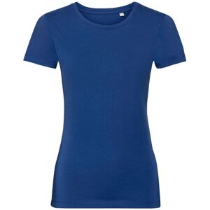 (L, Bright Royal Blue) Russell Womens/Ladies Organic Short-Sleeved T-Shirt (L, Bright Royal Blue) Russell Womens/Ladies Organic Short-Sleeved T-Shirt
