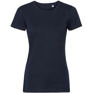 (L, French Navy) Russell Womens/Ladies Organic Short-Sleeved T-Shirt (L, French Navy) Russell Womens/Ladies Organic Short-Sleeved T-Shirt