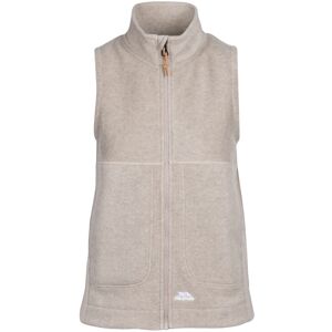(8 UK, Oatmilk Marl) Trespass Womens/Ladies Talkative Fleece AT200 Gilet (8 UK, Oatmilk Marl) Trespass Womens/Ladies Talkative Fleece AT200 Gilet