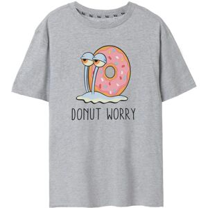 SpongeBob SquarePants Womens/Ladies Donut Worry T-Shirt SpongeBob SquarePants Womens/Ladies Donut Worry T-Shirt