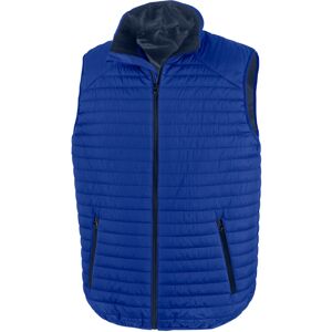 (L, Royal Blue/Navy) Result Unisex Adult Thermoquilt Gilet (L, Royal Blue/Navy) Result Unisex Adult Thermoquilt Gilet