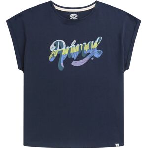 (8 UK, Navy) Animal Womens/Ladies Holly Script Organic T-Shirt (8 UK, Navy) Animal Womens/Ladies Holly Script Organic T-Shirt
