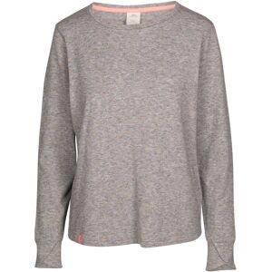 (12, Grey Marl) Trespass Womens Long Sleeve Top Knitted Marl Rina (12, Grey Marl) Trespass Womens Long Sleeve Top Knitted Marl Rina