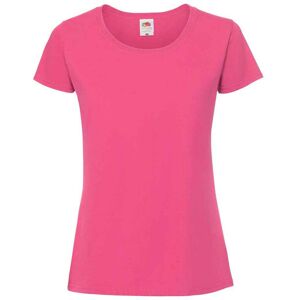 (XL, Fuchsia) Fruit Of The Loom Womens/Ladies Iconic Ringspun Cotton T-Shirt (XL, Fuchsia) Fruit Of The Loom Womens/Ladies Iconic Ringspun Cotton T-Shirt
