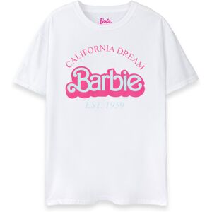(XXX-Large) Barbie Short Sleeved T-Shirt (Womens White) (XXX-Large) Barbie Short Sleeved T-Shirt (Womens White)