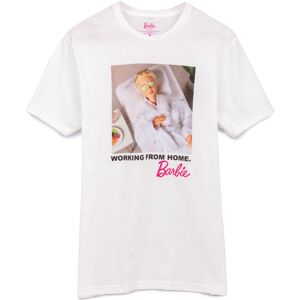 (XX-Large) Barbie Short Sleeved T-Shirt (Womens White) (XX-Large) Barbie Short Sleeved T-Shirt (Womens White)