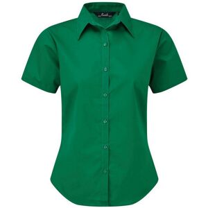 (26, Emerald) Premier Short Sleeve Poplin Blouse / Plain Work Shirt (26, Emerald) Premier Short Sleeve Poplin Blouse / Plain Work Shirt