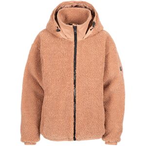 (L/XL, Dark Blush) Trespass Womens Casual Sherpa Jacket Burly (L/XL, Dark Blush) Trespass Womens Casual Sherpa Jacket Burly