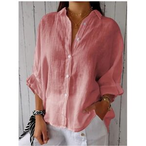 Maxpower (Pink, XXL) Elegant Chic Women's Blouse Casual Top Spring Summer Fashion Loose Maxpower (Pink, XXL) Elegant Chic Women's Blouse Casual Top Spring Summer Fashion Loose