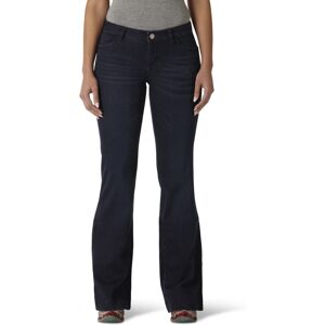 Wrangler Women's Retro Mae Mid Rise Wide Leg Trouser Jean Dark Blue Wrangler Women's Retro Mae Mid Rise Wide Leg Trouser Jean Dark Blue