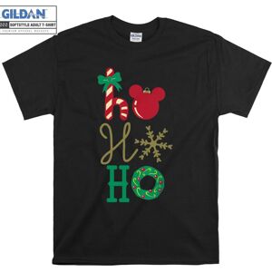 Gildan (XL) Mickey Icon Ho Ho Holiday T-shirt Gildan (XL) Mickey Icon Ho Ho Holiday T-shirt