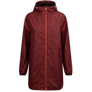 (8, Burnt Sienna Print) Trespass Womens Hooded Waterproof Jacket Parched (8, Burnt Sienna Print) Trespass Womens Hooded Waterproof Jacket Parched