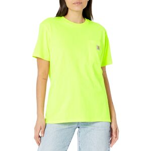 Carhartt Women's Size Loose Fit Heavyweight Short-Sleeve Pocket T-Shir Carhartt Women's Size Loose Fit Heavyweight Short-Sleeve Pocket T-Shir