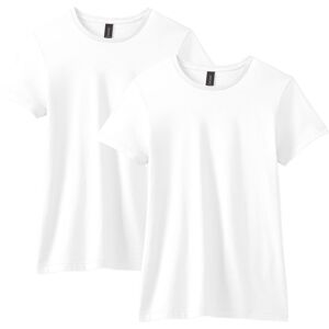 Gildan Women's Softstyle Cotton T-Shirt Style G64000L Multipack White (2-Pack Gildan Women's Softstyle Cotton T-Shirt Style G64000L Multipack White (2-Pack