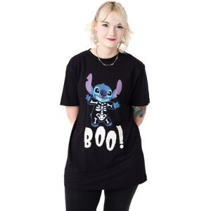 (XXX-Large) Disney Lilo & Stitch Short Sleeved T-Shirt (Womens Black) (XXX-Large) Disney Lilo & Stitch Short Sleeved T-Shirt (Womens Black)