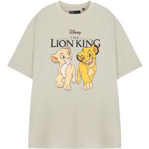 (XX-Large) Disney The Lion King Short Sleeved T-Shirt (Womens Beige) (XX-Large) Disney The Lion King Short Sleeved T-Shirt (Womens Beige)