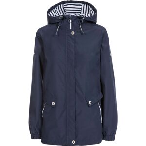(M, Navy) Trespass Womens/Ladies Flourish Waterproof Jacket (M, Navy) Trespass Womens/Ladies Flourish Waterproof Jacket