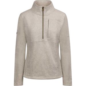 (M, Cream) Trespass Womens/Ladies Hoxie Marl Fleece Top (M, Cream) Trespass Womens/Ladies Hoxie Marl Fleece Top
